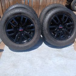 2024 OEM ORIGINAL TAKEOFFS 20 INCH GMC SIERRA AT4 TIRES IRONMAN ALL-TERRAN 98 % $ 1499 