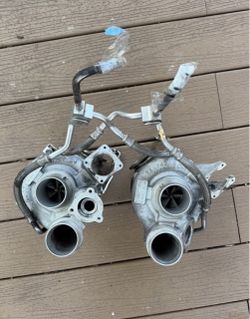 OEM Garrett MGT2260 Twin Turbo Set BMW 2025  8 Miles Like New (contact info removed)   (contact info removed)