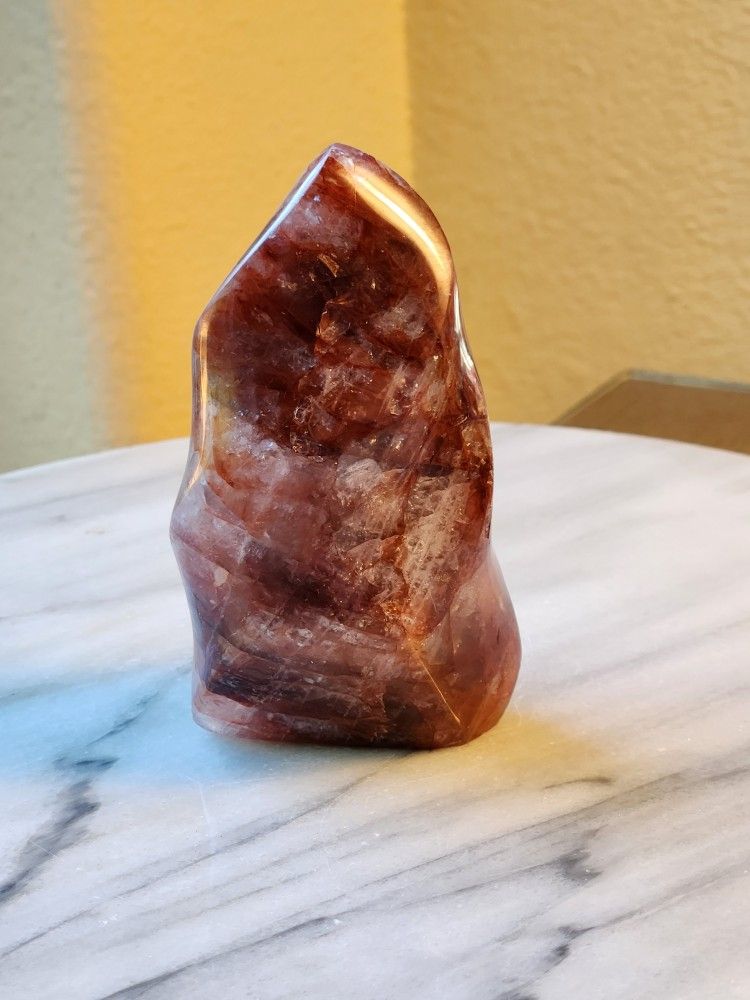 0.66 Lb (300g) Red Fire Quartz Flame