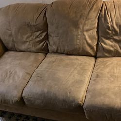 Large Light Brown Couch