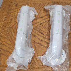 MODUNFUL HANDICAP WHITE LUMINOUS GRAB BARS 12 INCH