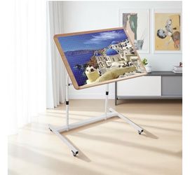 New in box Jigsaw Puzzle Table, Rolling, Adjustable Height & Tilt