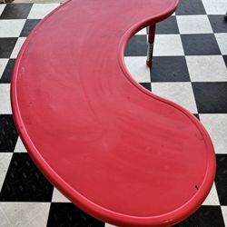 Kid’s Half Moon Table + 4 Chairs