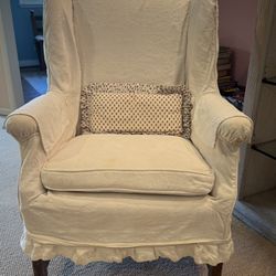 Pair Of  Wing Chairs