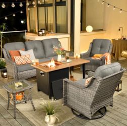 Patio furniture set outdoor new in the box