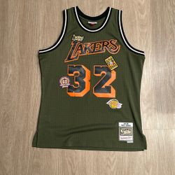 Size Large - Mitchell And Ness Authentic Swingman Jersey NBA Basketball La Lakers Magic Johnson Culture Kings New Era Kobe Labron