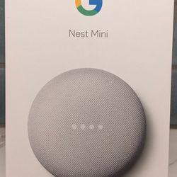 Google Nest Mini Smart Speakers 