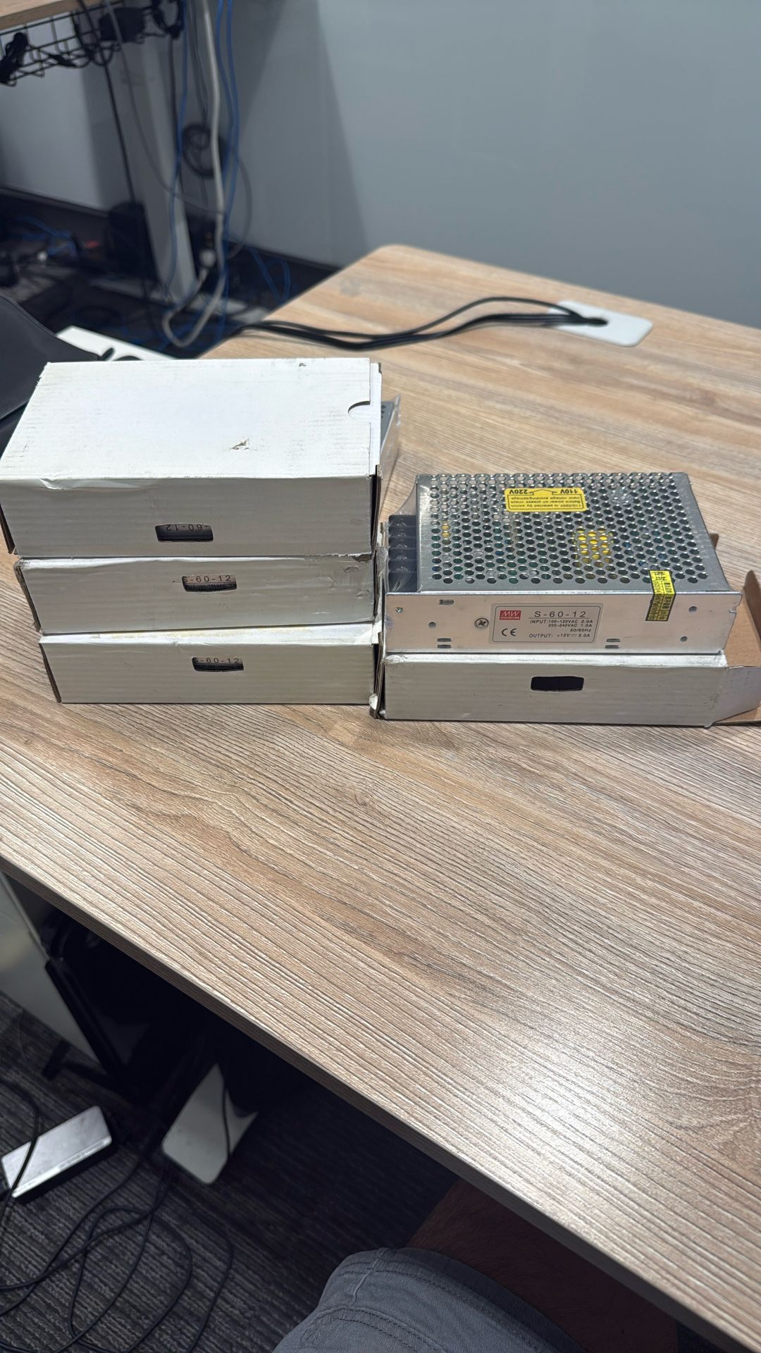 12V 5A 60W Switching Power Supply – LED Lights, CCTV, Electronics