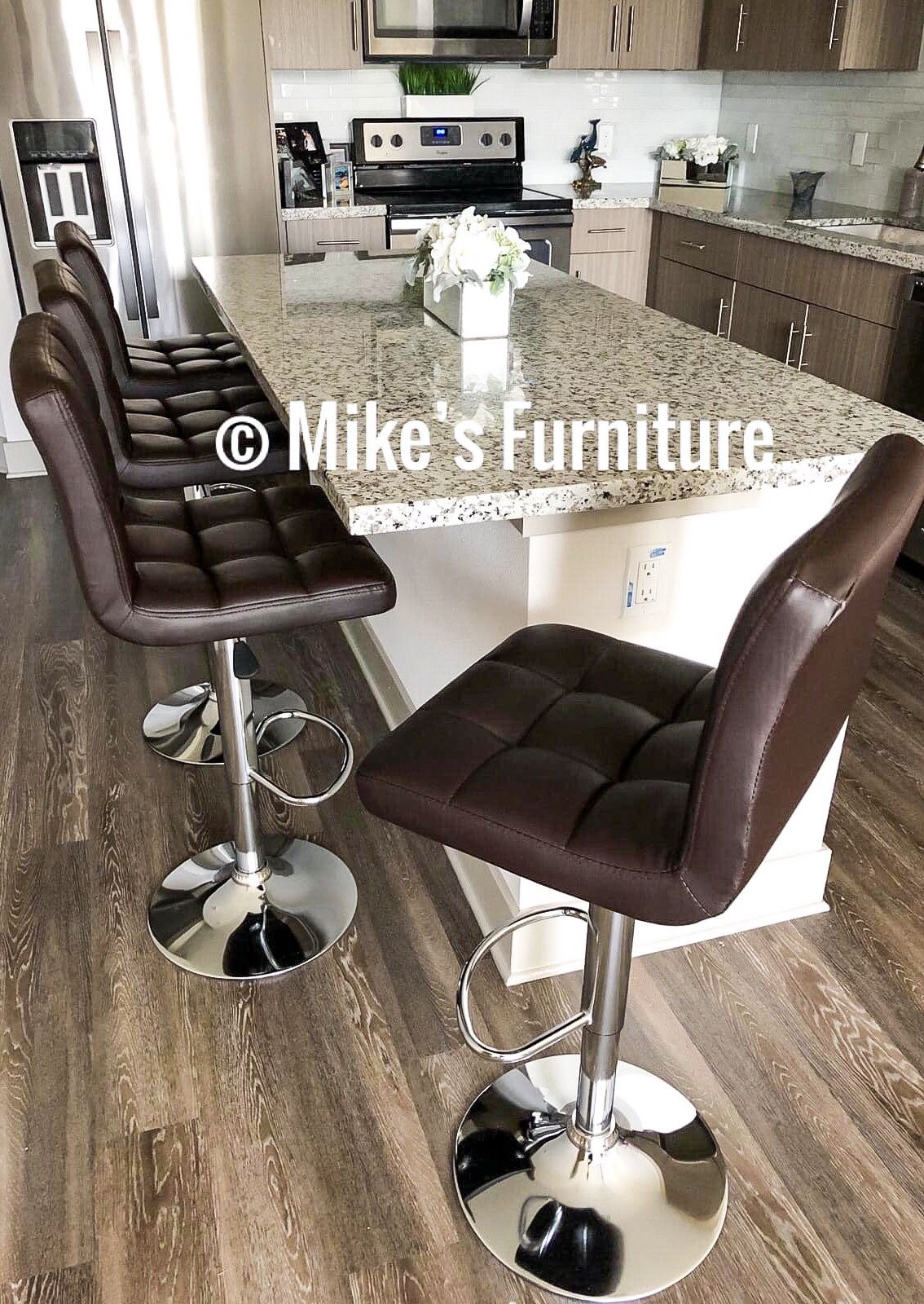 New Adjustable Bar Stools, barstools, barstool, bar stool, Sillas, Dining Chairs, chair, chairs, cadeiras (5 Colors: Black, White, Gray, Red, brown)