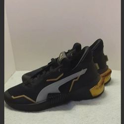 Puma Provoke XT Wns Black Gold Women Cross Training Shoes Sneakers 193784-01