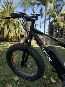 Speedrid Electric Bike, 26 Inch Black- Fat Tire Adult Only Bike