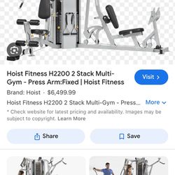 Hoist H2200  2 Stack Multi-gym