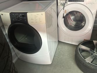 Washer and dryer