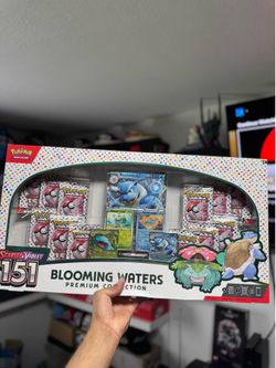 Pokemon 151 Blooming Waters collection!