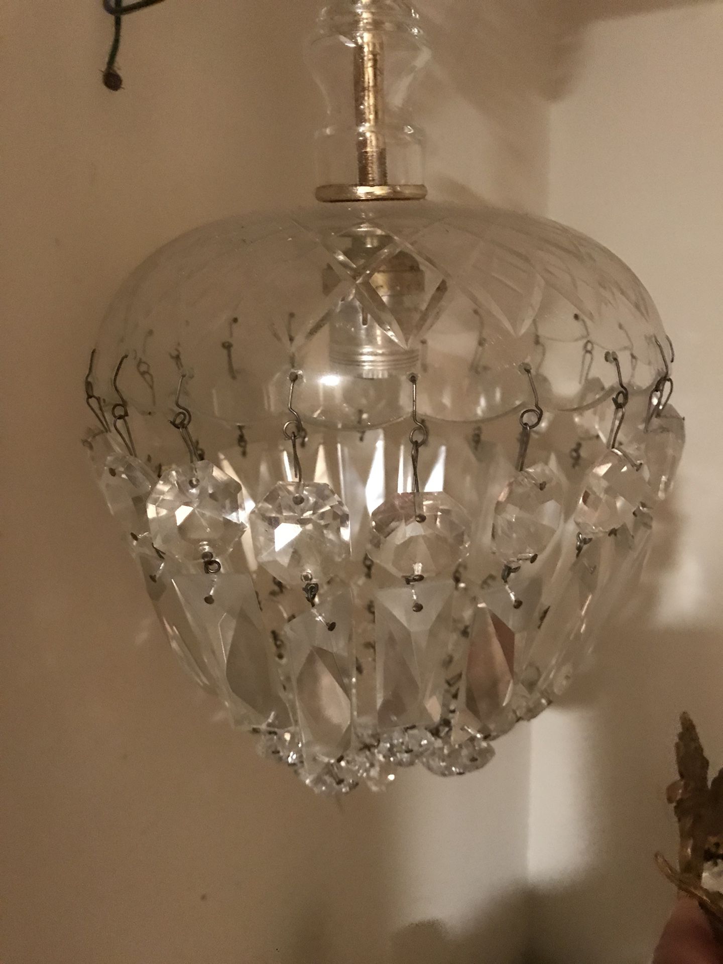Vintage Crystal chandelier