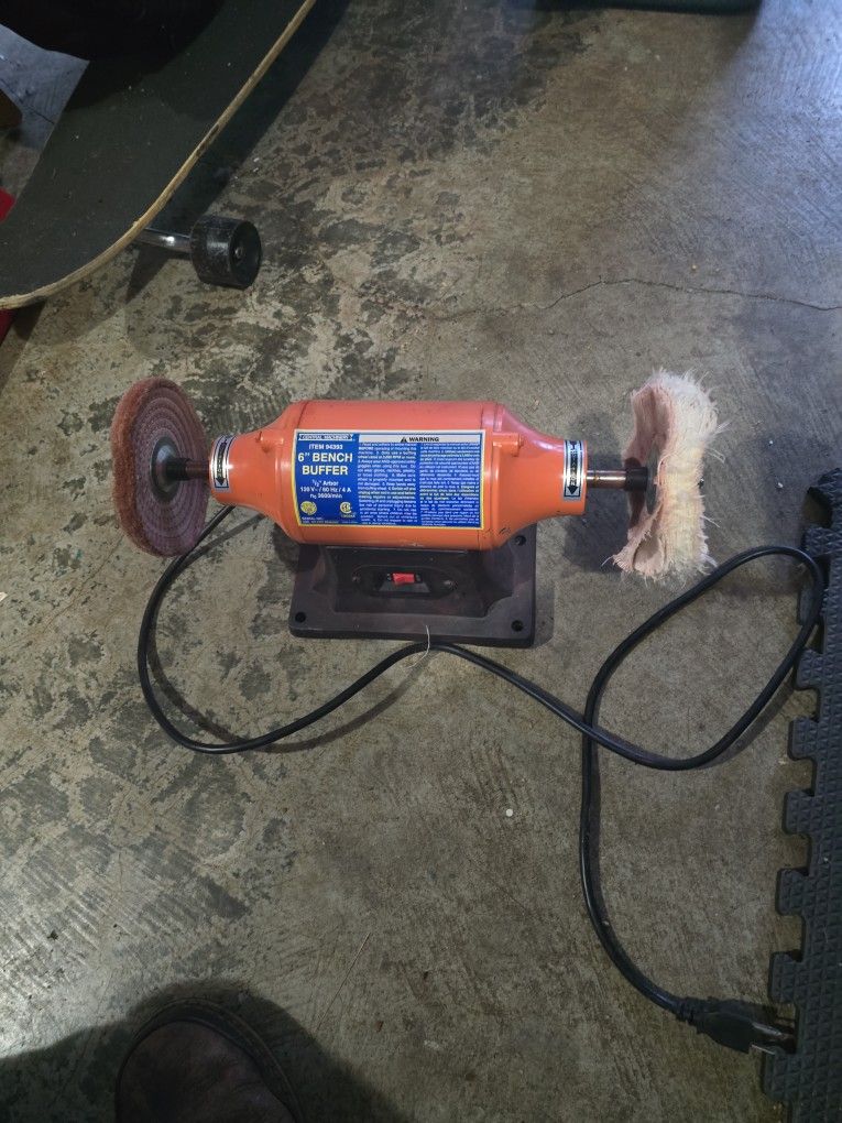 Bench Buffer Wheel 6