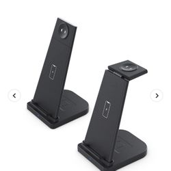 3 In 1 Wireless Charging Station For iPhone/ iWatch/AirPods 