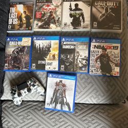 PS4 Controller and games
