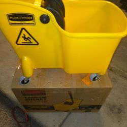 Mop Bucket Rubbermaid Commercial New 