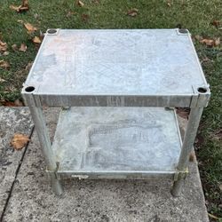 Commercial Aluminum Equipment Stand Table  