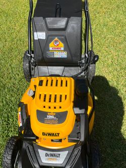 DEWALT
21 in. 196cc E-GOV Engine 3-in-1 Gas RWD Self-Propelled Lawn Mower with High Rear Wheels