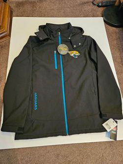 Jacksonville Jaguars NFL G-III Apparel Group Men's Large Soft-Shell Coat