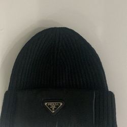 Prada Re-Nylon Garbardine beanie