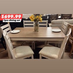 7pcs Dining Set 