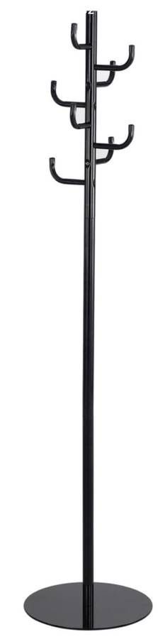 Safco Hook Head Coat Rack – Black | New in Box