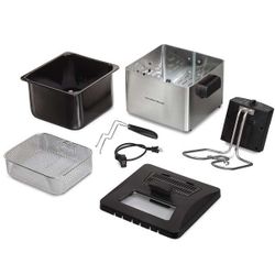 LIKE NEW! Hamilton Beach Deep Fryer - 4.5L, 19 Cup Oil Capacity, 1800W