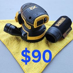 $90 New Dewalt 5" XR Sander Random Orbital (Tool-Only) 20-Volt Lijadora