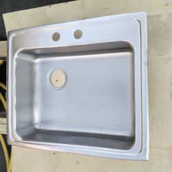 STAINLESS STEEL SINK $40.00