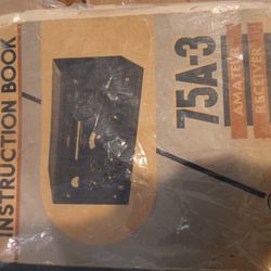 Vintage Collins 75-3 Amateur Receiver