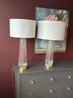 Gorgeous pair of lamps