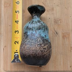 Beatrice Wood Volcanic glazed vase