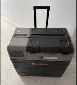 Massimo Motor E-Kooler AC/DC Travel Cooler Fridge for Vehicle RV Boat Fishing Camping, Iceless Elect