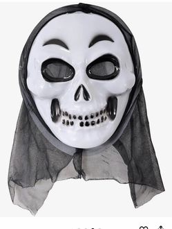 Halloween Horror Mask Party Dress Up Ghost Face Screaming Skull Ghost Face Mask