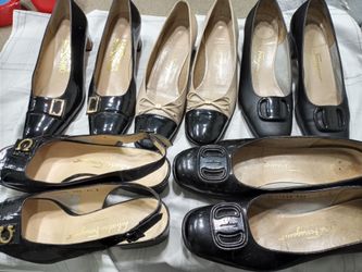 Salvatore Ferragamo used conditions woman's 6.5, 7,7.5 need to sell them all together make an offer pick up in cypress