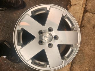 Pair (2) set wheel rim for 2007 - 2017 jeep wrangler JK like new never mounted