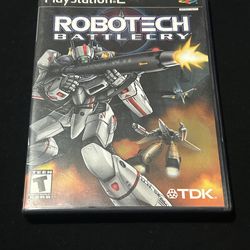 Robotech: Battlecry (Sony PlayStation 2, 2002) CIB