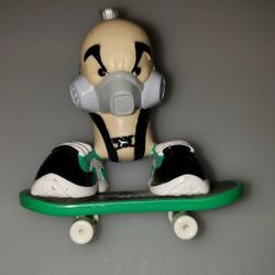 Vintage Tech Deck Dude Graffiti W/Skateboard