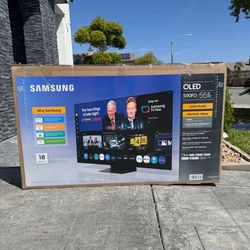 55 “ Samsung smart 4K QD - OLED HDR 144hz tv S90F 55S90F