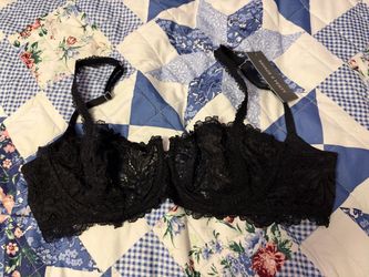 Savage x Fenty Black Lace  Bra