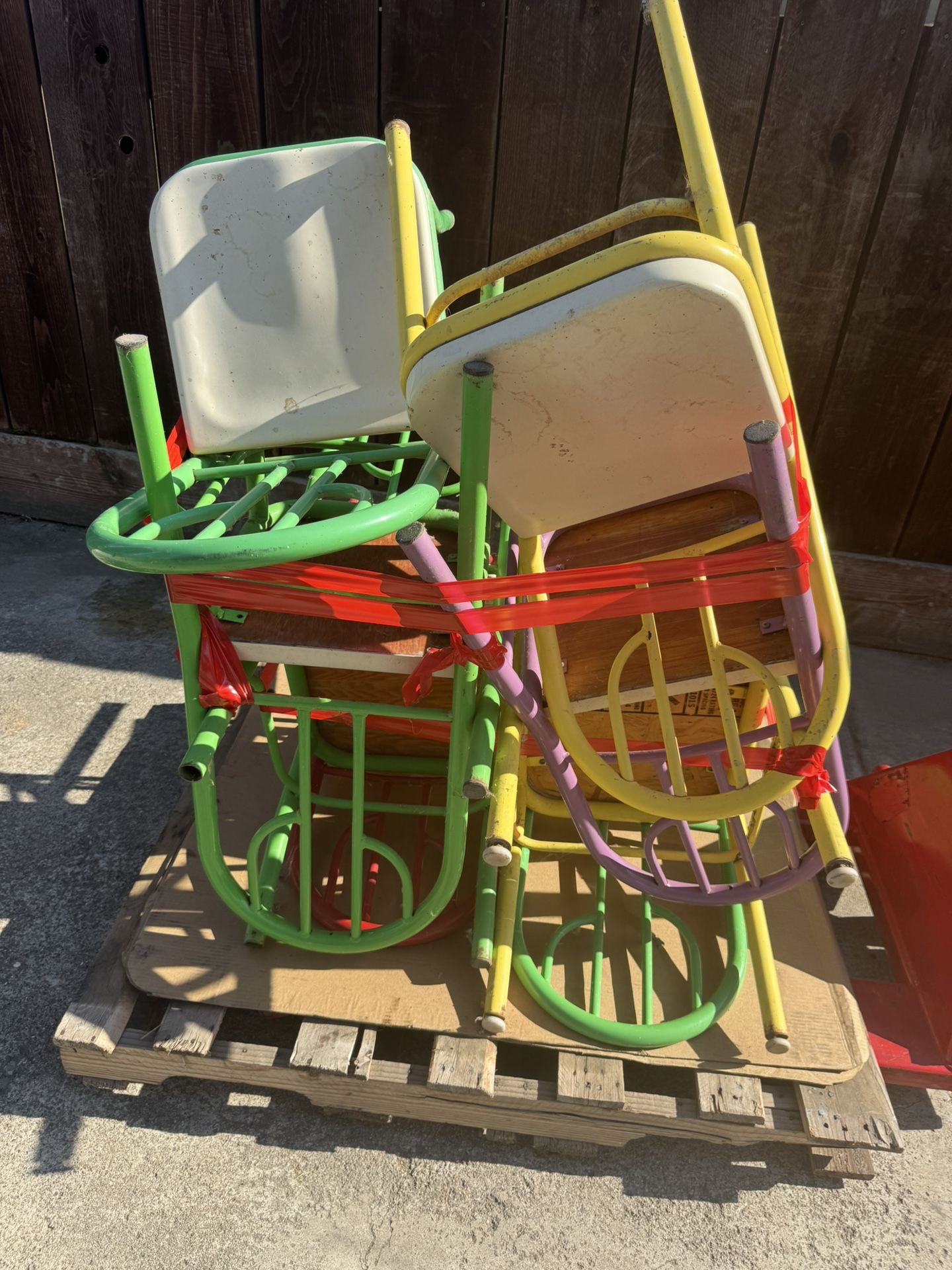 Chairs for Patio 8 PCS Asking $80 OBO