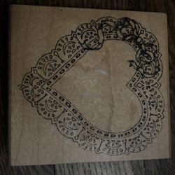 Heart Wreath Stamp