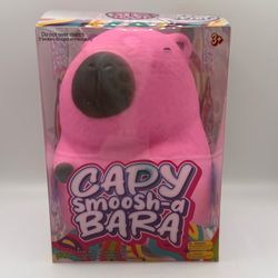 PPNC : Capy-Smoosh A Bara Squishy Toy (Available in Pink, Blue, and Brown)