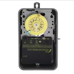 T100 Series 40 Amp 125V 24-Hour SPST Mechanical Time Switch with Outdoor Enclosure