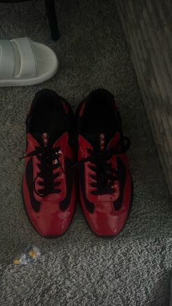 red prada shoes