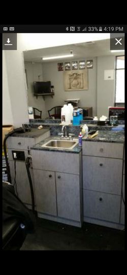 Old school Barber stations