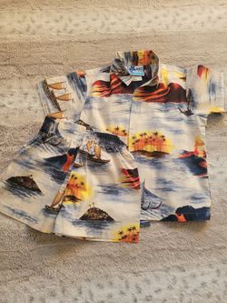 Boys Hawaiian Outfit 4T